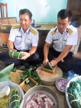 Tết ở nhà giàn cực nam Tổ quốc ảnh 2