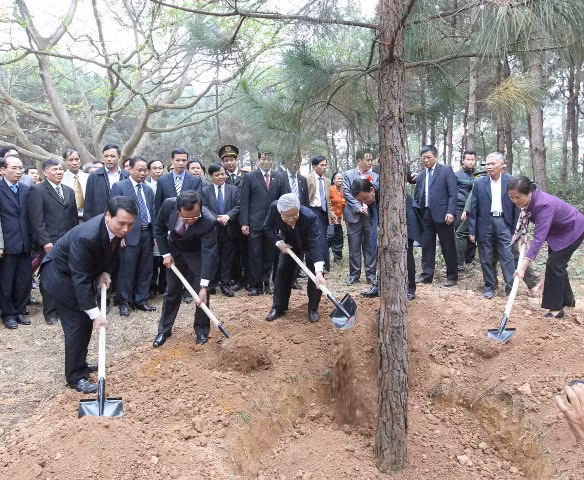 Tổng Bí thư phát động Tết trồng cây nhớ Bác ảnh 1
