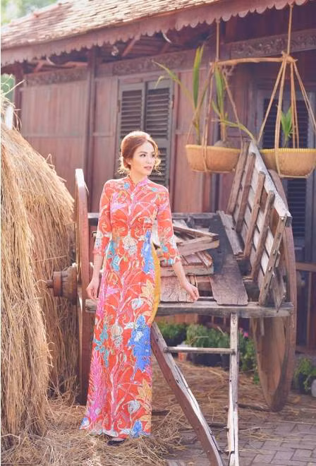 Hoa hậu Diễm Hương rực rỡ đầu Xuân ảnh 4