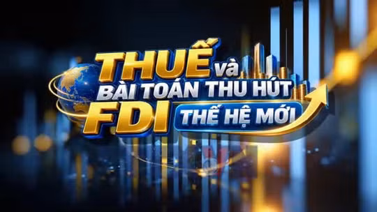 Thuế và bài toán thu hút FDI thế hệ mới