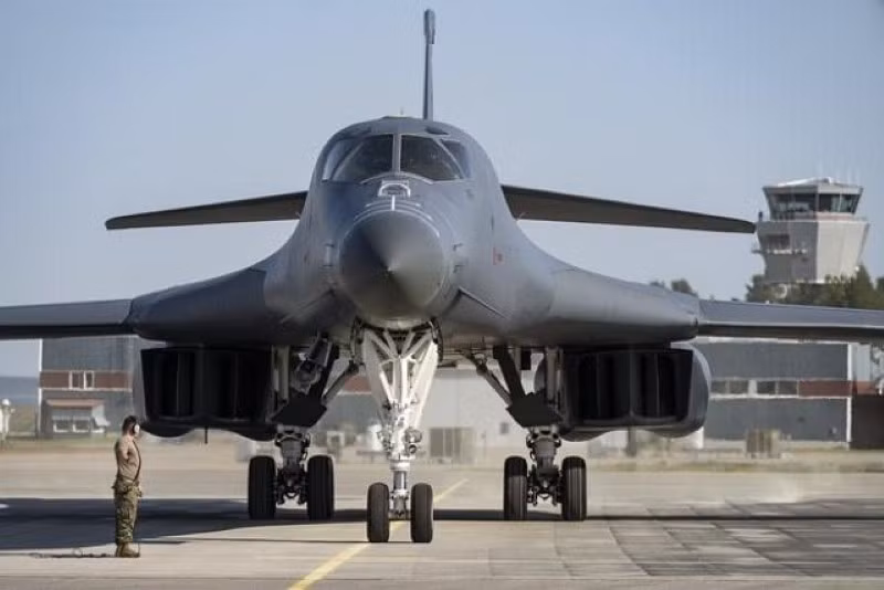 Máy bay ném bom siêu âm B-1B Lancer. Ảnh: Globallookpress