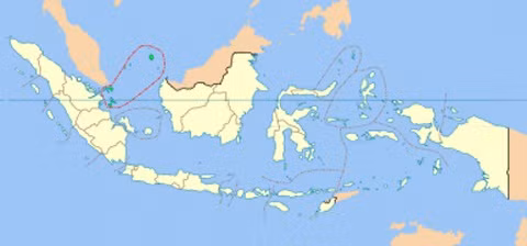 Trung Quốc tranh chấp lãnh thổ với Indonesia ảnh 1