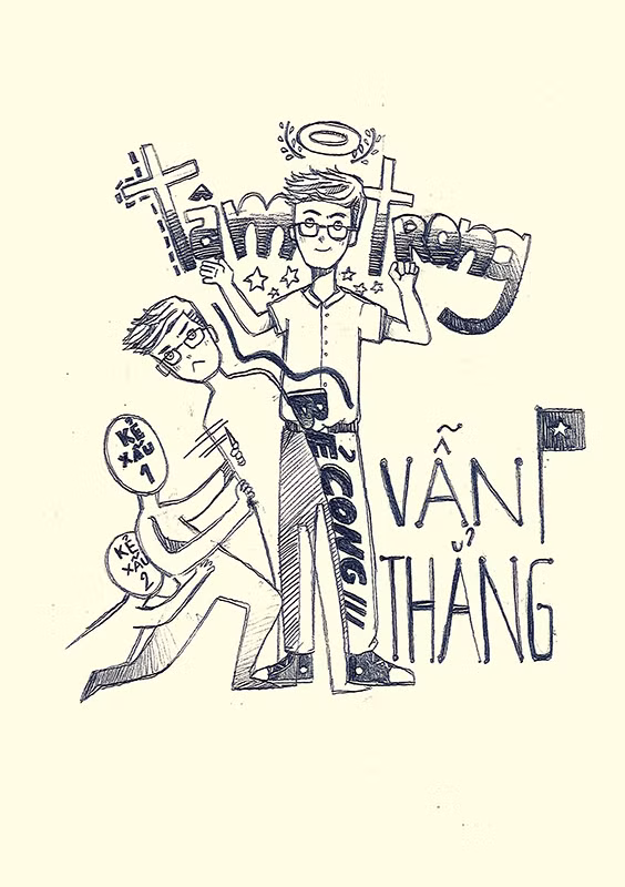 Bộ tranh 'Thành ngữ thanh niên chuẩn' gây 'sốt' ảnh 2