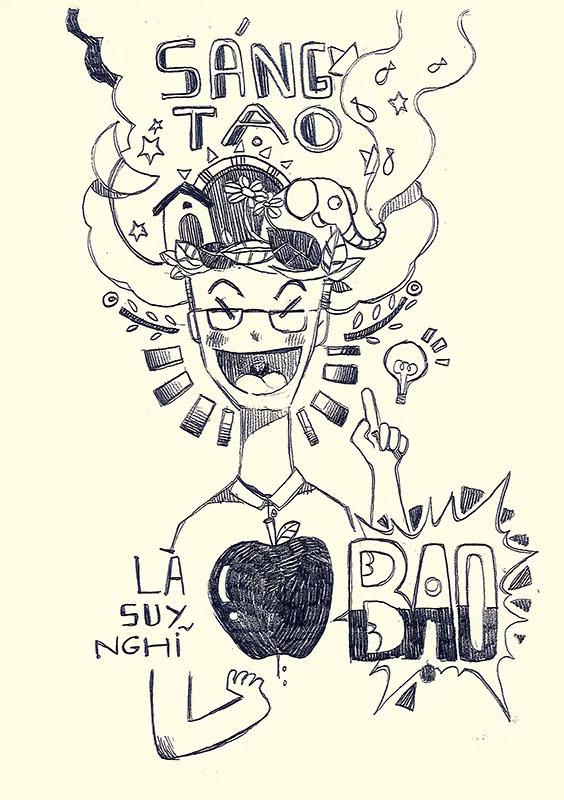 Bộ tranh 'Thành ngữ thanh niên chuẩn' gây 'sốt' ảnh 7