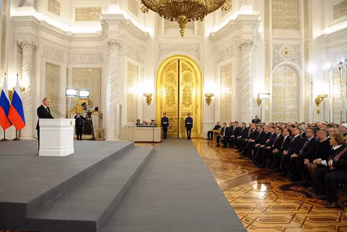 Bài diễn văn 'vĩ đại làm thay đổi thế giới' của Tổng thống Putin ảnh 1