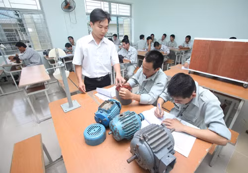 Chất lượng học sinh học nghề còn chênh lệch ảnh 1
