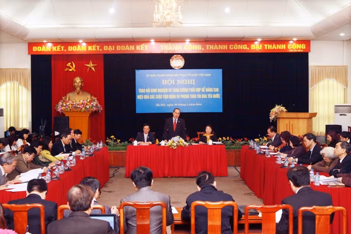  Trao đổi kinh nghiệm Ủy ban Trung ương MTTQ Việt Nam với bộ, ngành ảnh 1