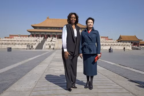 Hình ảnh đặc biệt về chuyến thăm Trung Quốc của bà Obama ảnh 9