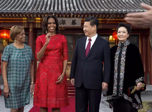 Hình ảnh đặc biệt về chuyến thăm Trung Quốc của bà Obama ảnh 3