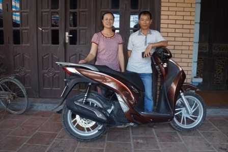 Tìm được xe SH bị mất cắp chỉ trong 1 giờ đồng hồ ảnh 1
