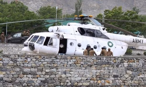 Rơi trực thăng ở Pakistan có thể do lỗi kỹ thuật ảnh 1