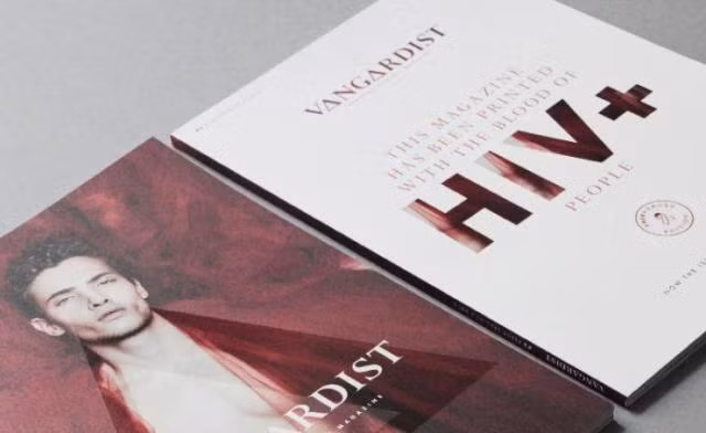 Báo in bằng máu của người nhiễm HIV ảnh 1