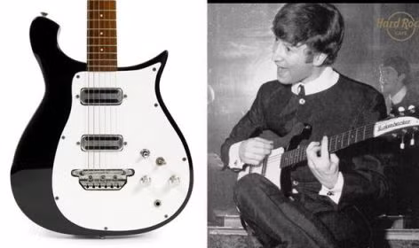 Đấu giá guitar của George Harrison, găng tay của Michael Jackson ảnh 1