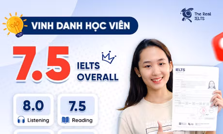 The Real IELTS: Nền tảng luyện thi IELTS trực tuyến lấy người học làm trung tâm