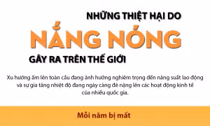 Những thiệt hại do nắng nóng gây ra trên thế giới