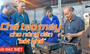 Chế tạo máy cho nông dân ‘bớt khổ’