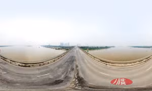 Cầu Thăng Long trong ngày đầu cấm lưu thông