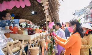 TP Hồ Chí Minh: Cấm xe lưu thông một số tuyến đường phục vụ Chợ Hoa xuân “Trên bến dưới thuyền" 