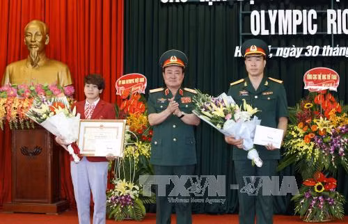 Tuyên dương vận động viên Quân đội dự Olympic Rio ảnh 1