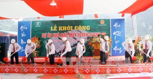 Khởi công xây dựng nhà máy may Tuyên Quang ảnh 1