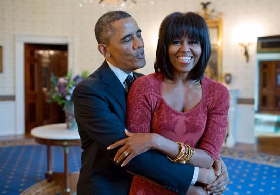 Tình cảm ấm áp ông Obama dành cho vợ ảnh 14