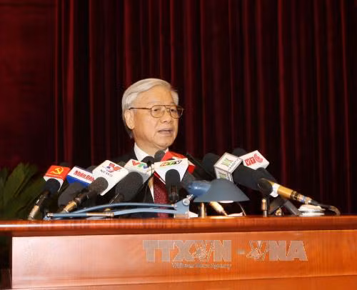 Khai mạc Hội nghị lần thứ 12 BCH Trung ương Đảng XI ảnh 2