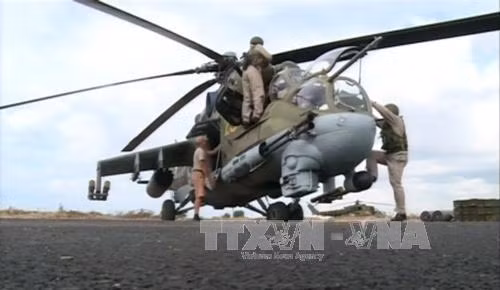 Nga lần đầu oanh kích yểm trợ cho lính bộ Syria ảnh 1