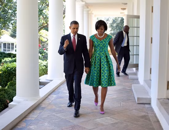 Tình cảm ấm áp ông Obama dành cho vợ ảnh 6
