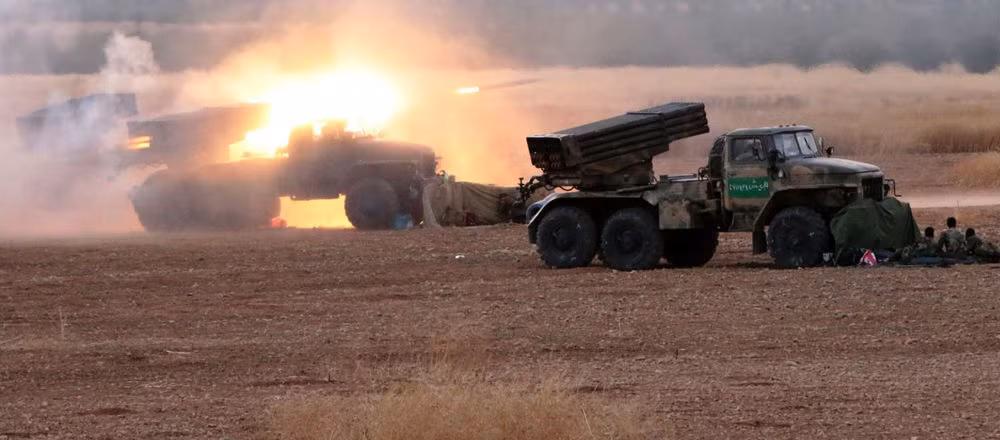 Hình ảnh quân đội Syria phản công dữ dội IS ảnh 1