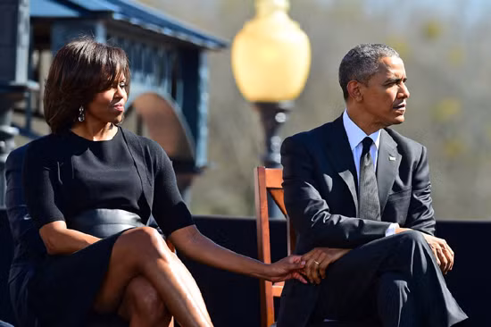 Tình cảm ấm áp ông Obama dành cho vợ ảnh 15