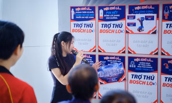 Bosch giới thiệu công nghệ hỗ trợ người dùng chuyên nghiệp