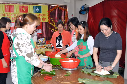 Đầm ấm Tết Việt kiều tại Hong Kong Trung Quốc ảnh 2