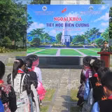 Khơi dậy tình yêu Tổ quốc qua 'Tiết học biên cương' tại A Mú Sung