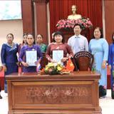 Đồng Tháp và Prey Veng hợp tác bảo vệ phụ nữ, trẻ em