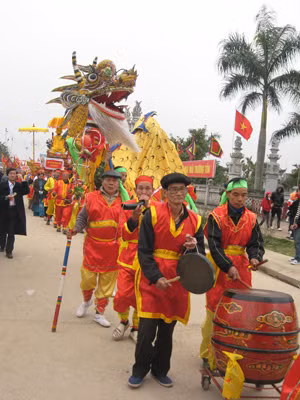 Lễ hội Đền Trần ở Thái Bình với tục rước nước sông Hồng ảnh 2