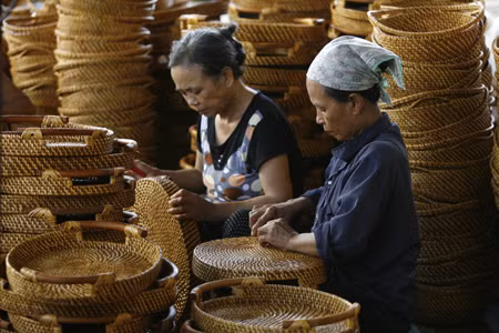 Nét đẹp làng nghề mây tre đan ảnh 2