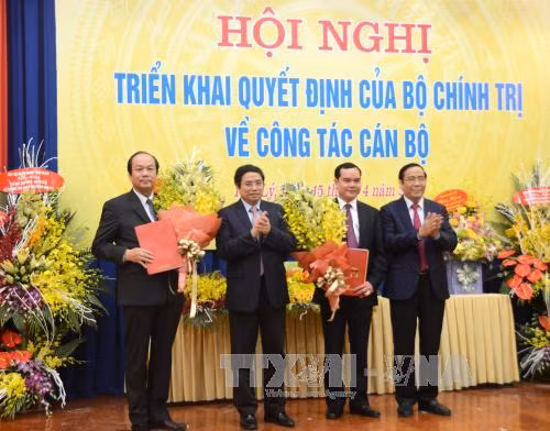 Ông Nguyễn Đình Khang giữ chức Bí thư Tỉnh ủy Hà Nam ảnh 1