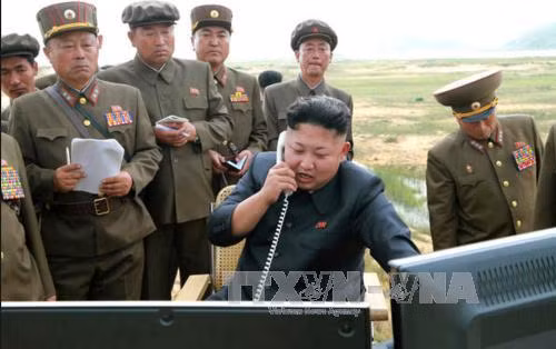 Ông Kim Jong Un đại diện cho quân đội tại Đại hội Đảng ảnh 1