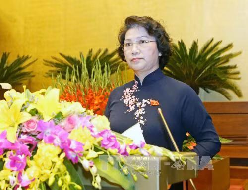 Chủ tịch Quốc hội phát biểu bế mạc kỳ họp thứ 11 ảnh 1