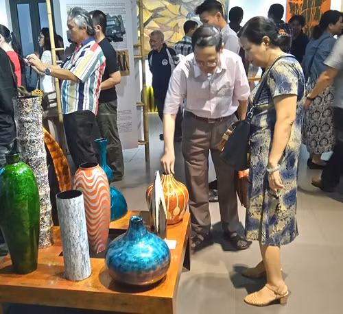 Trưng bày, giới thiệu nghề sơn mài trên phố cổ Hà Nội ảnh 3
