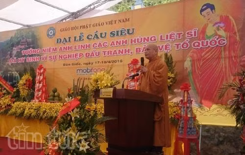Đại lễ cầu siêu tưởng niệm anh linh các anh hùng liệt sỹ ảnh 1