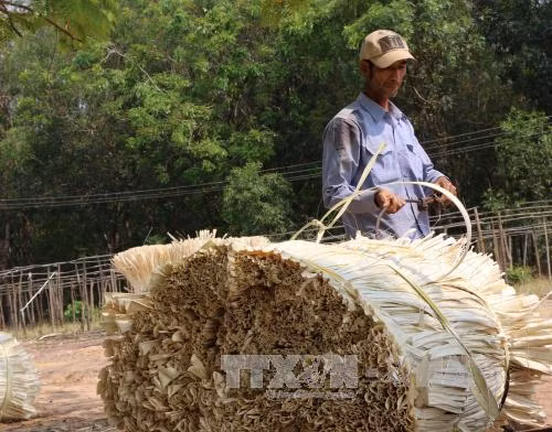 Đến 'thiên đường' chế biến lá buông nơi biên giới ảnh 4