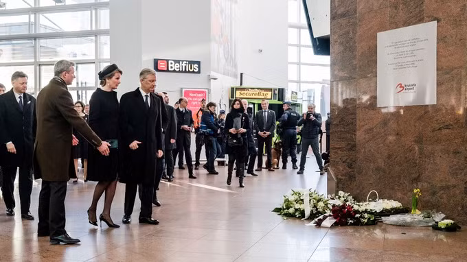Bỉ đánh dấu 1 năm vụ khủng bố Brussels ảnh 1