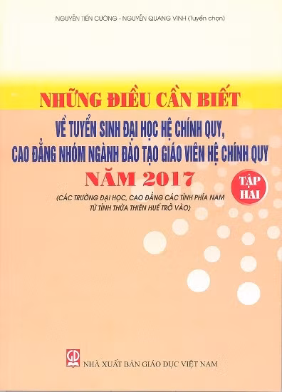  Phát hành cuốn Những điều cần biết năm 2017 về tuyển sinh ảnh 2