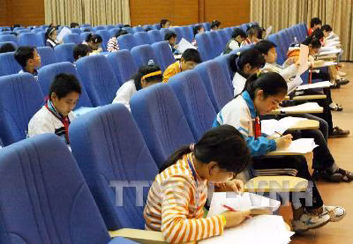 Dạy ngoại ngữ liên kết ở Hà Nội- Bài 1: Học sinh được học cả 4 kỹ năng ảnh 2