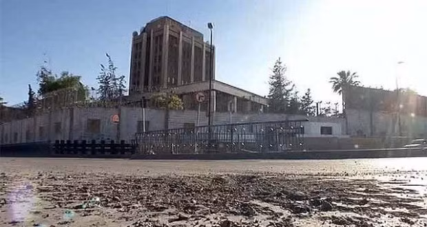 Tòa nhà Đại sứ quán Nga tại Syria bị hư hỏng do giao tranh dữ dội ảnh 1