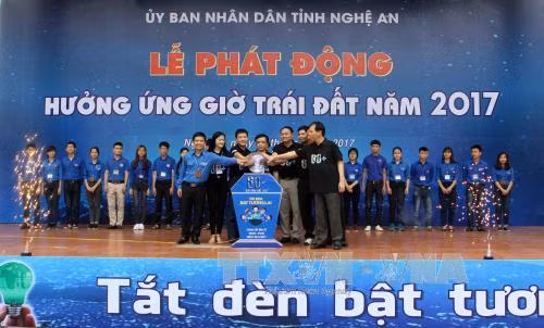 Nghệ An phát động 'Giờ Trái đất năm 2017' ảnh 1