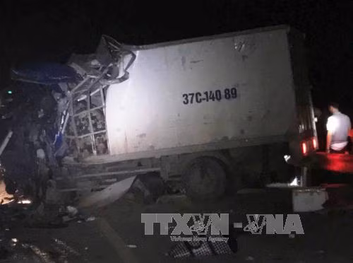 15 nạn nhân đã xuất viện sau vụ tai nạn xe khách đấu đầu xe tải tại Thanh Hóa ảnh 1