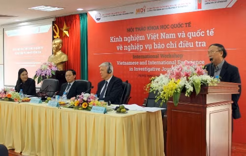 Hội thảo khoa học quốc tế về nghiệp vụ báo chí điều tra ảnh 1