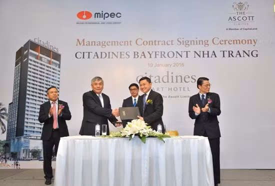 MIPEC chọn tập đoàn Ascott là nhà phân phối của Citadines Bayfront Nha Trang ảnh 1